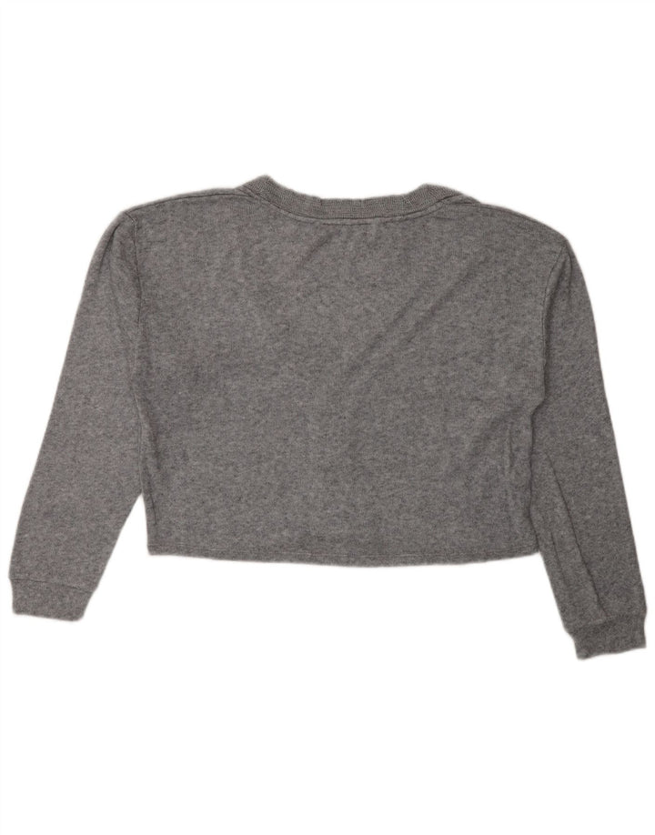 Ζακέτα Zara Crop Oversized UK 10 Small Grey