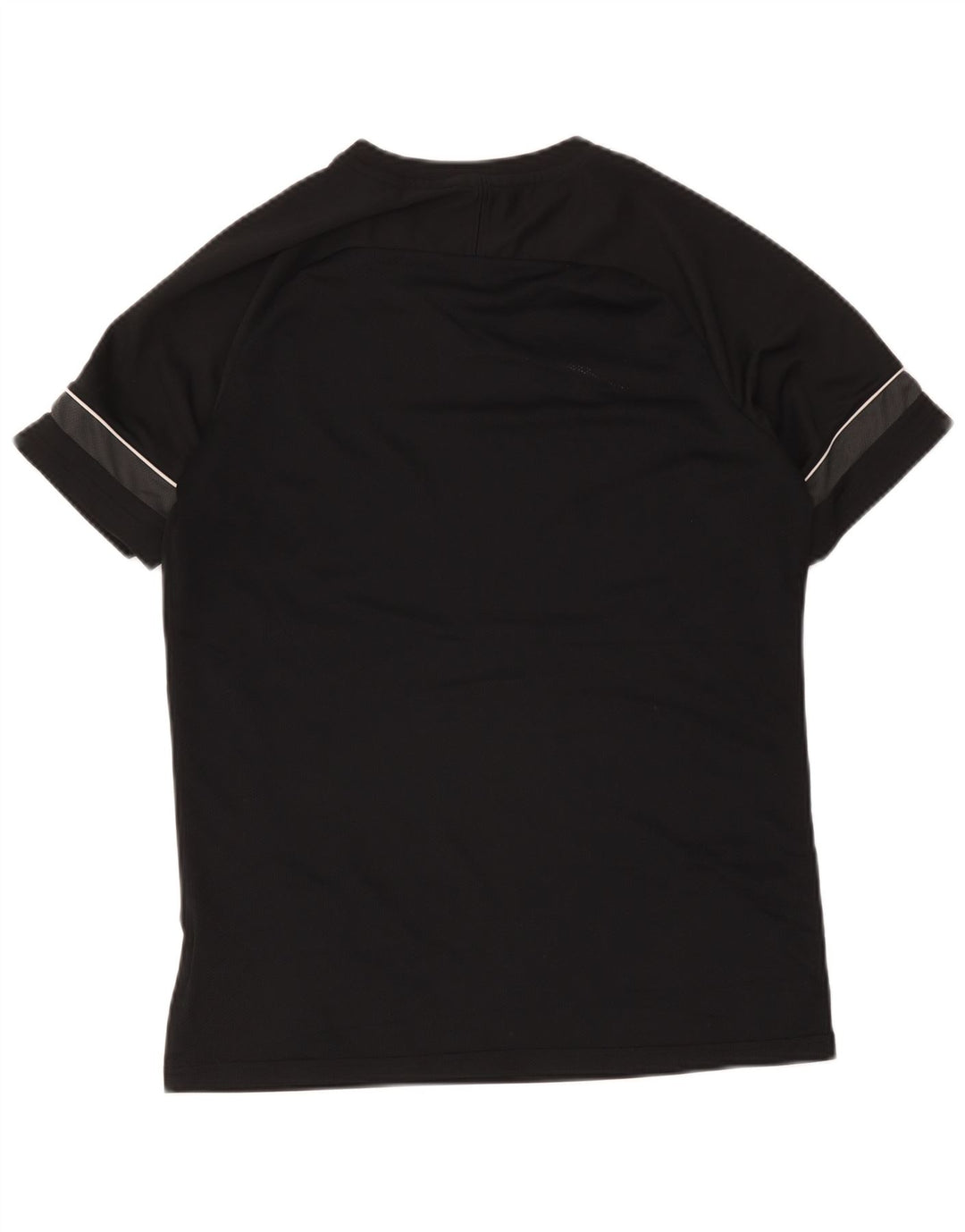 Ανδρικό γραφικό μπλουζάκι Nike Dri Fit Top μεγάλο μαύρο έγχρωμο πολυεστέρα
