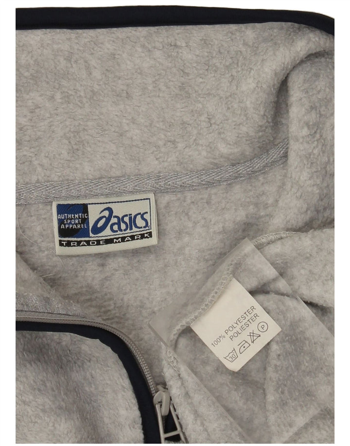 Asics Ανδρικό φερμουάρ Fleece Jumper XL Grey Polyester