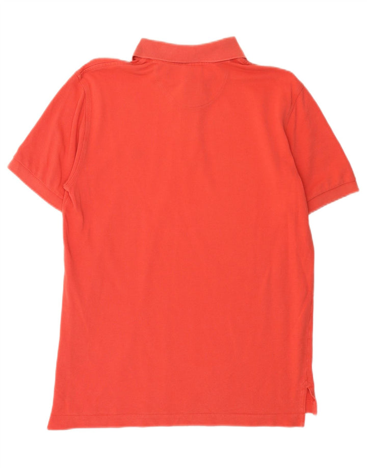 BROOKS BROTHERS Ανδρικό πουκάμισο Polo Slim Fit Μεσαίο κόκκινο βαμβακερό