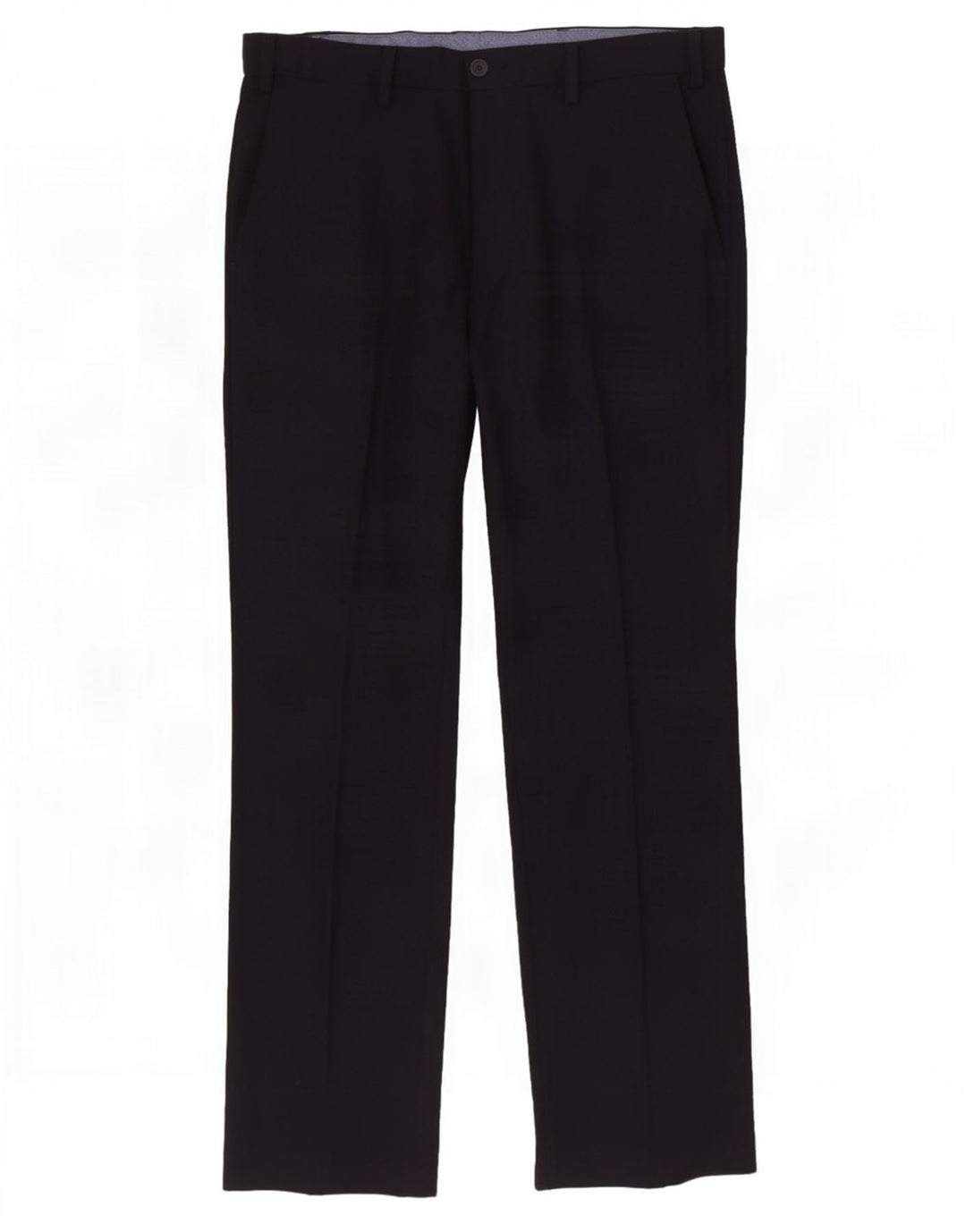 Marks & Spencer Ανδρικό κανονικό παντελόνι Chino W34 L31 Navy Blue Polyester