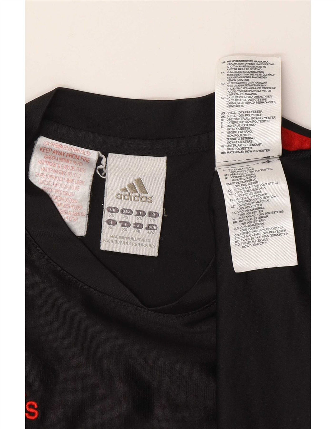 Ανδρικό T-Shirt Adidas Top XS Μαύρο πολυεστέρα