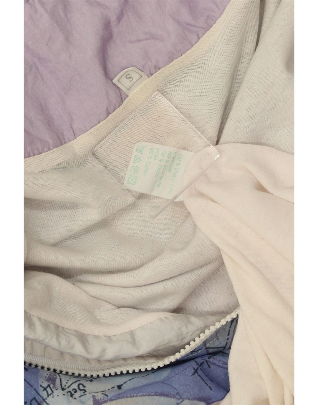 Γυναικεία φόρμα Vintage Oversized Top Jacket UK 10 Small White