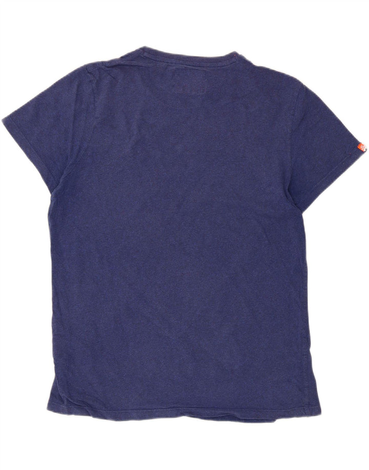 Ανδρικό T-Shirt Superdry Top XL Navy Blue Cotton