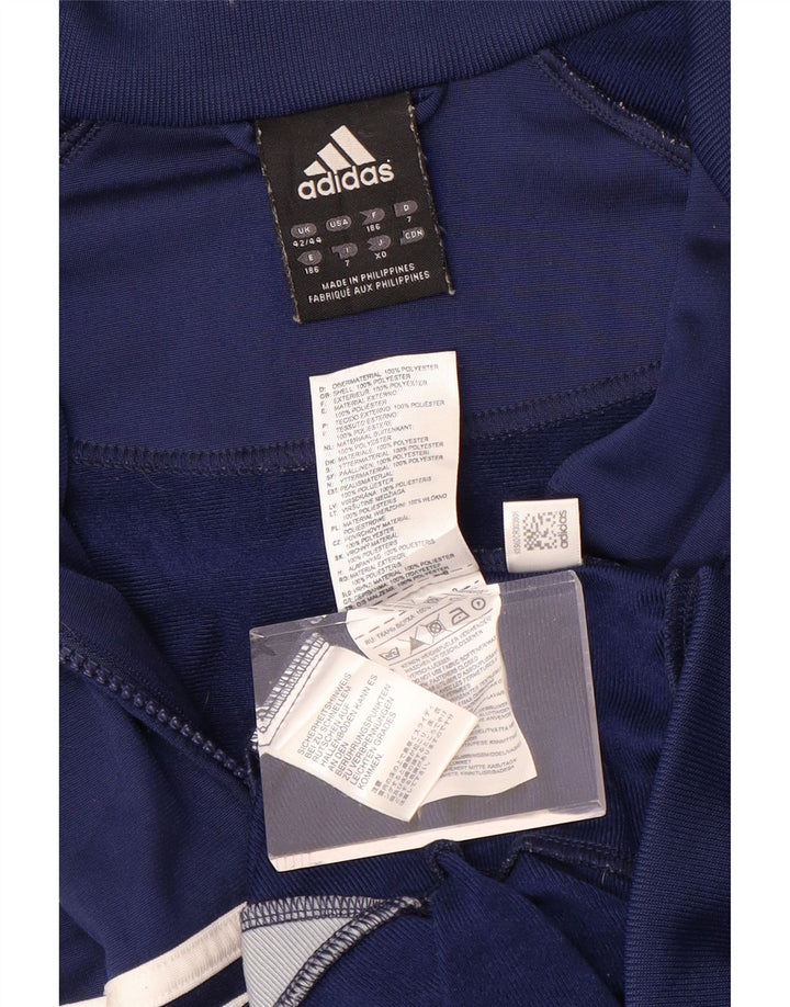 Ανδρική φόρμα Adidas Top Jacket UK 42/44 Large Navy Blue Polyester