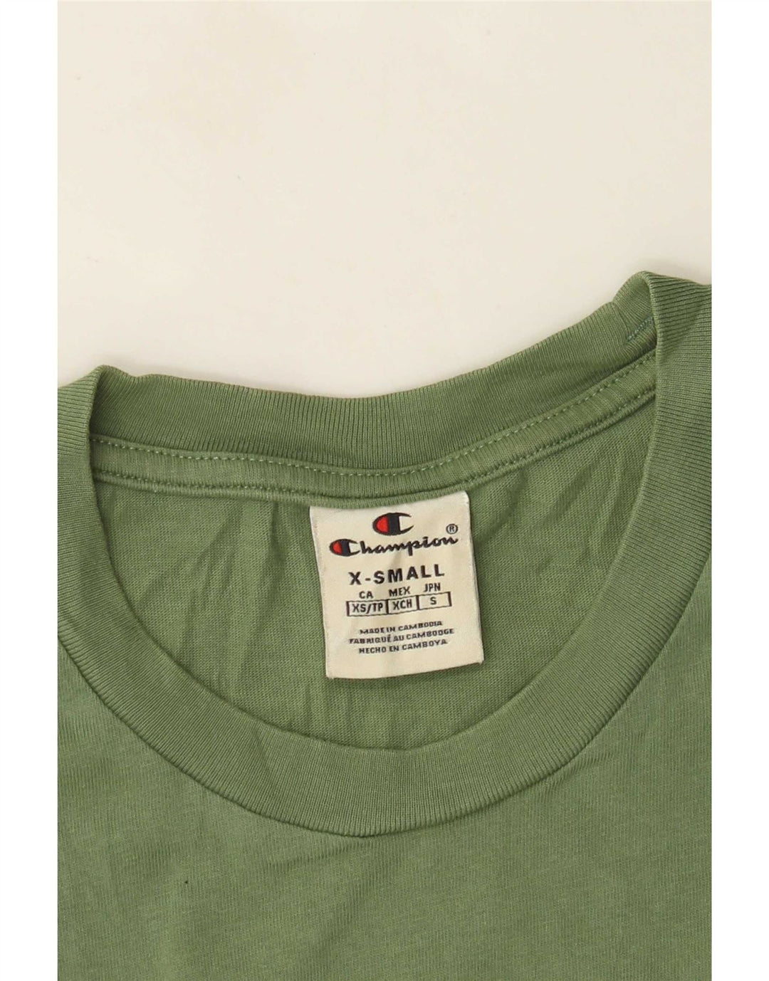 Ανδρικό γραφικό T-Shirt Champion Top XS Green
