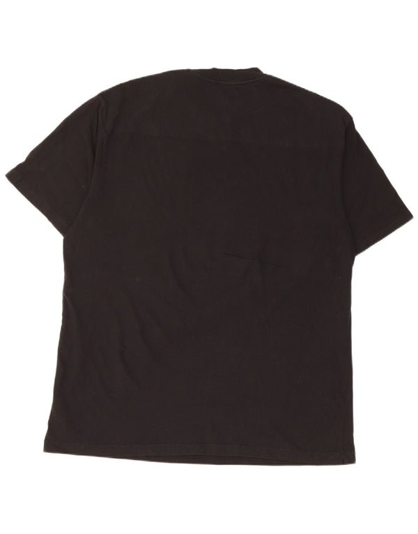 French Connection Mens T-Shirt Top XL Black Cotton