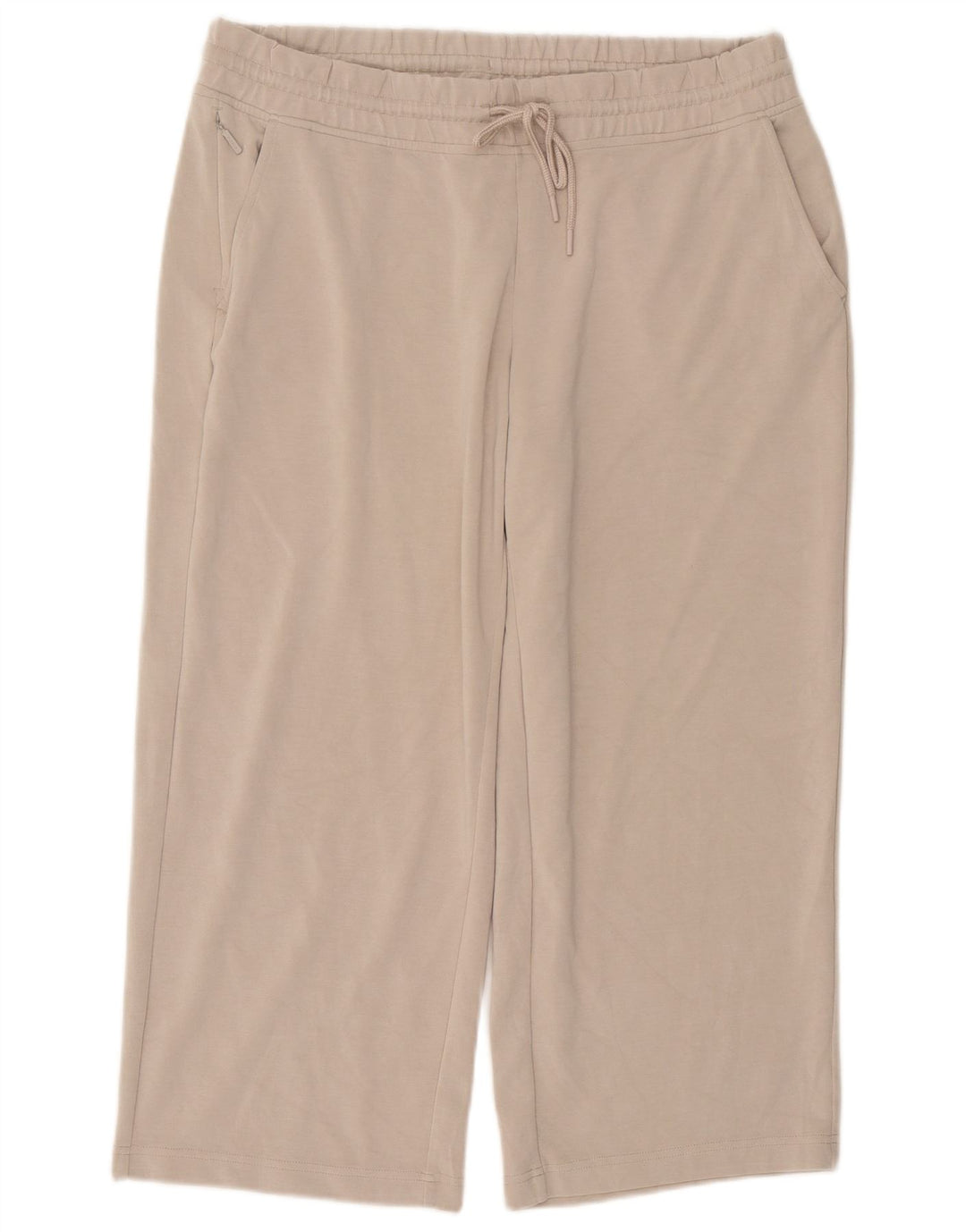 Γυναικεία αθλητική φόρμα ATHLETA Παντελόνι UK 18 XL Beige Polyester