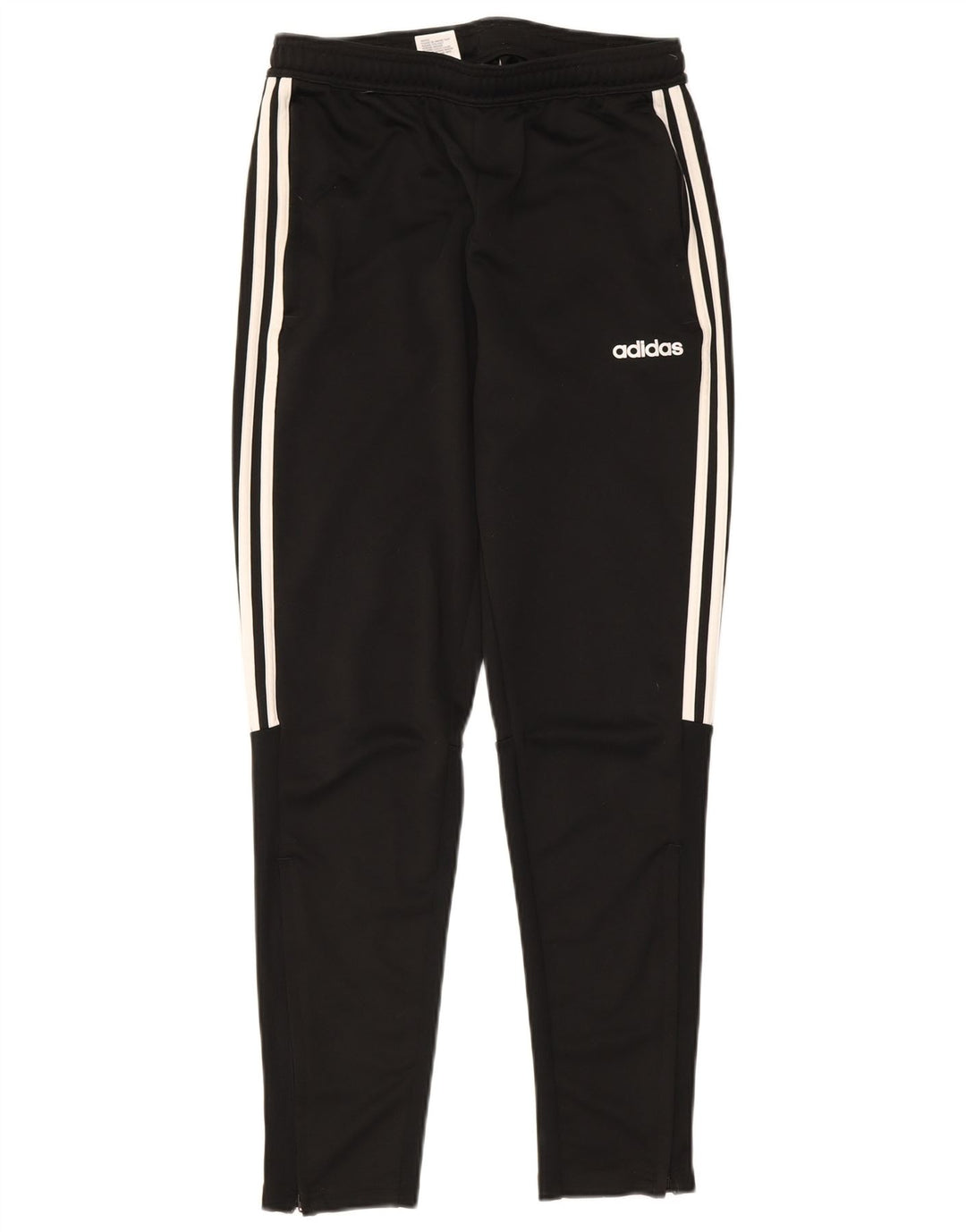 ADIDAS Mens Tracksuit Trousers Medium  Black Polyester