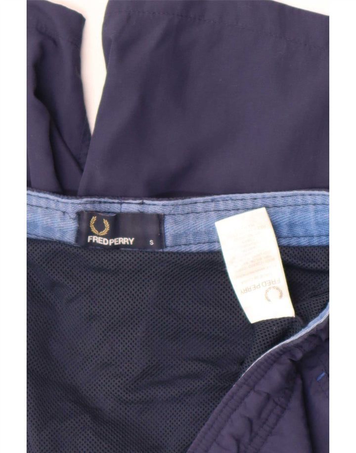 Fred Perry Ανδρικό σορτς κολύμβησης Small Navy Blue Nylon