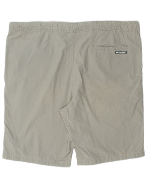 Ανδρικό σορτς Chino Champion Medium W40 Γκρι βαμβακερό