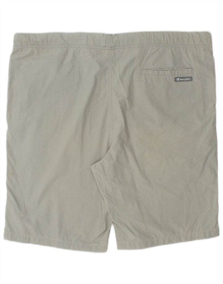 Ανδρικό σορτς Chino Champion Medium W40 Γκρι βαμβακερό