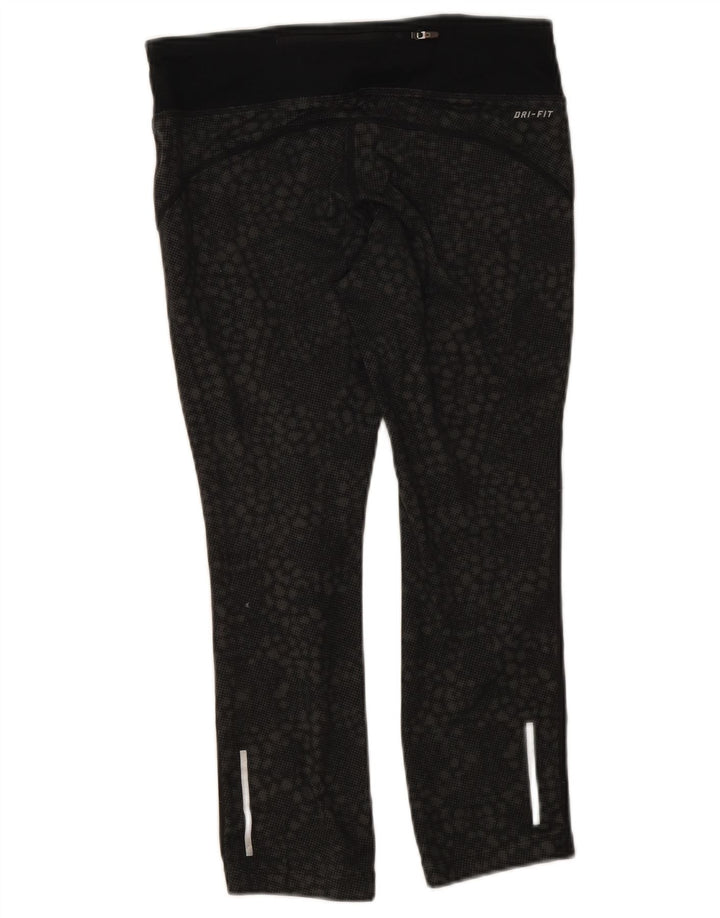 Γυναικεία κολάν Nike Dri Fit UK 10 Small Black Geometric