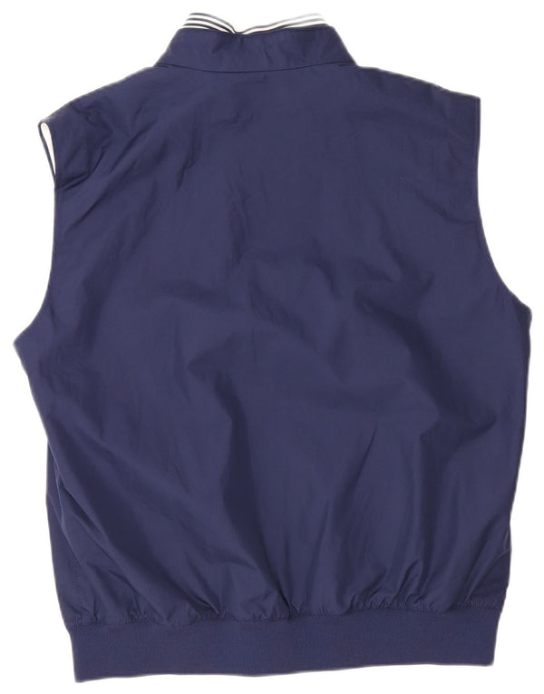Marina Yachting Mens Gilet IT 54 2XL Navy Blue Polyester