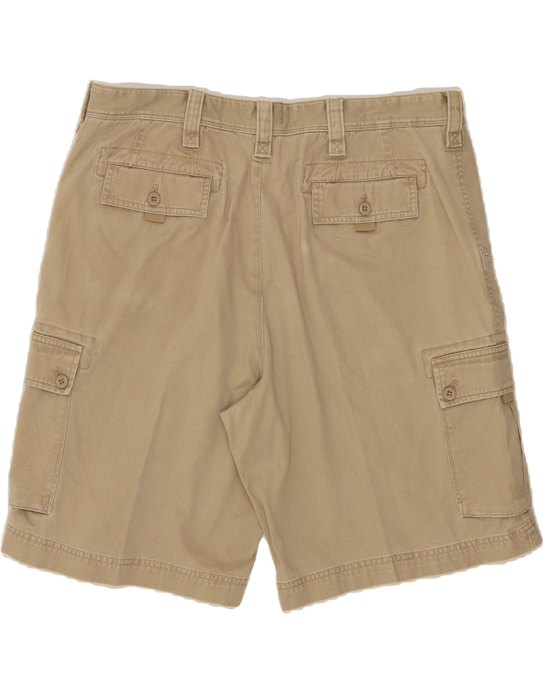 IZOD Mens Cargo Shorts W40 XL Beige Cotton Vintage Izod and Second-Hand Izod from Messina Hembry 