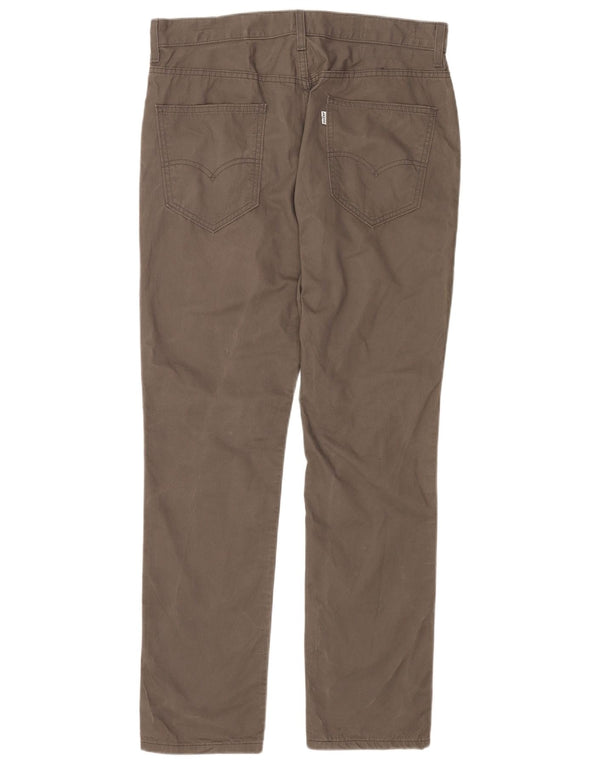 Ανδρικό ίσιο παντελόνι Chino Levi's W34 L32 Γκρι βαμβακερό