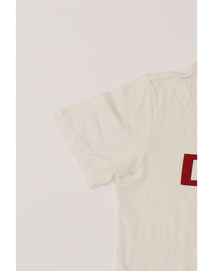 LEVI'S Mens Graphic T-Shirt Top 2XS White Cotton Vintage Levi's and Second-Hand Levi's from Messina Hembry 