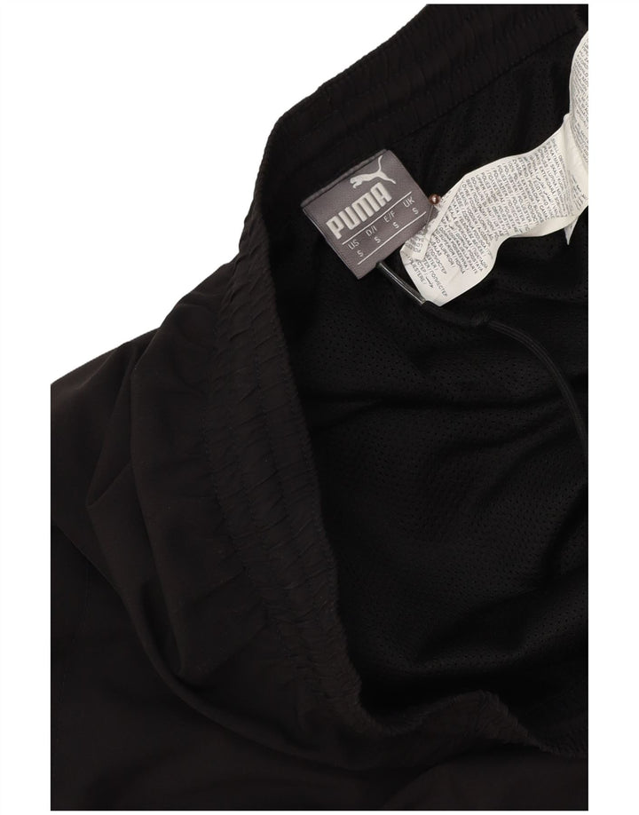 Ανδρική αθλητική φόρμα PUMA Παντελόνι Μικρό Μαύρο Πολυεστέρα