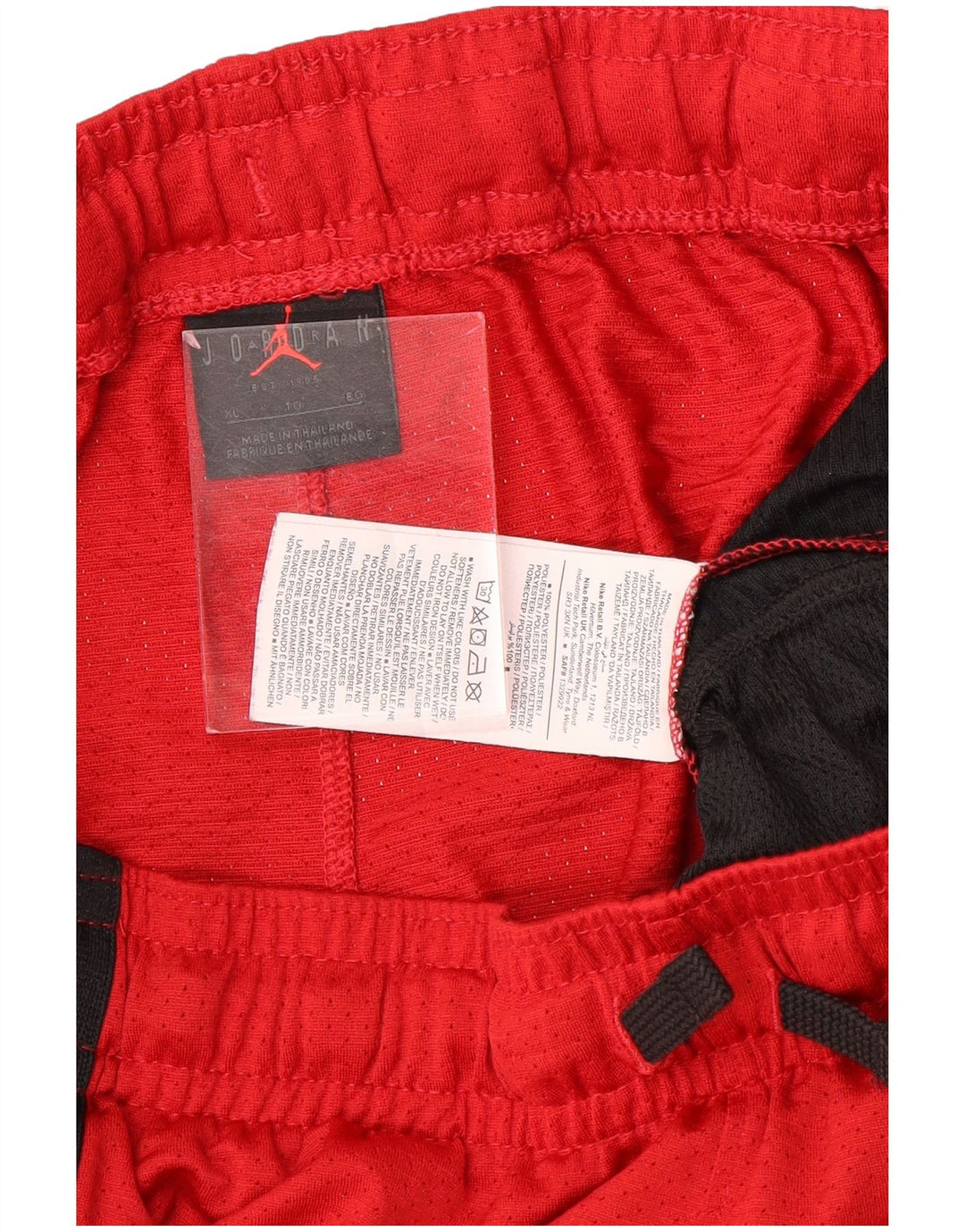 Ανδρικό σορτς Jordan Dri Fit Sport XL Red Colourblock Πολυεστέρας