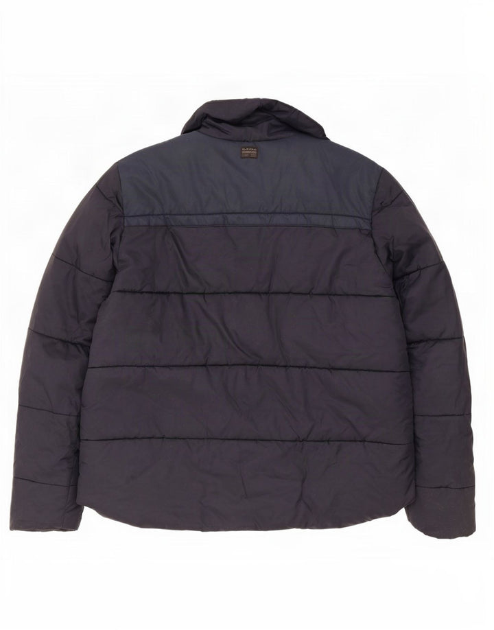 Ανδρικό μπουφάν με επένδυση G-Star UK 44 2XL Navy Blue Polyester