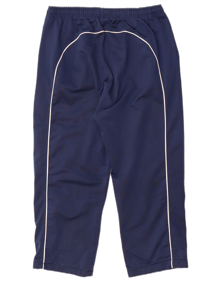 Παντελόνι αθλητικής φόρμας Asics Crop Μεγάλο Navy Blue Polyester