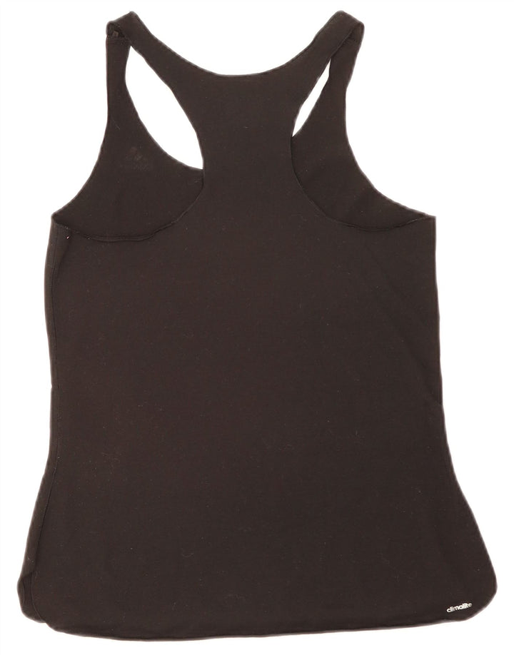 Γυναικείο γραφικό γιλέκο Adidas Top UK 8/10 Small Black Polyester