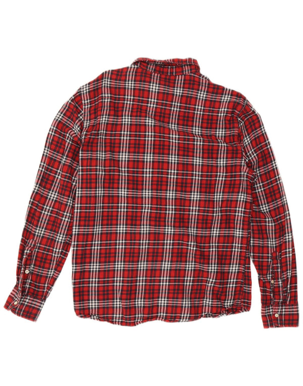 Ανδρικό πουκάμισο Lee Flannel XL Κόκκινο βαμβακερό