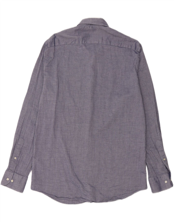 Ανδρικό πουκάμισο Tommy Hilfiger μέγεθος 42 16 1/2 Medium Navy Blue Geometric