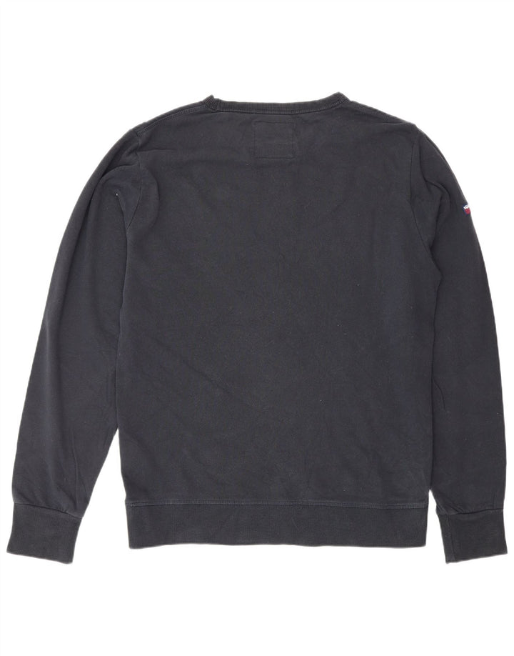 Ανδρικό γραφικό φούτερ Superdry Jumper XL Navy Blue Cotton