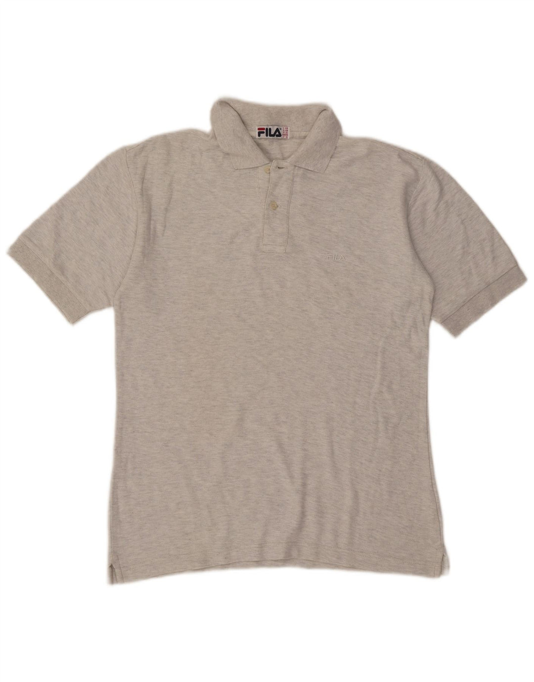 Fila Ανδρικό πουκάμισο πόλο IT 44 XS Γκρι βαμβακερό