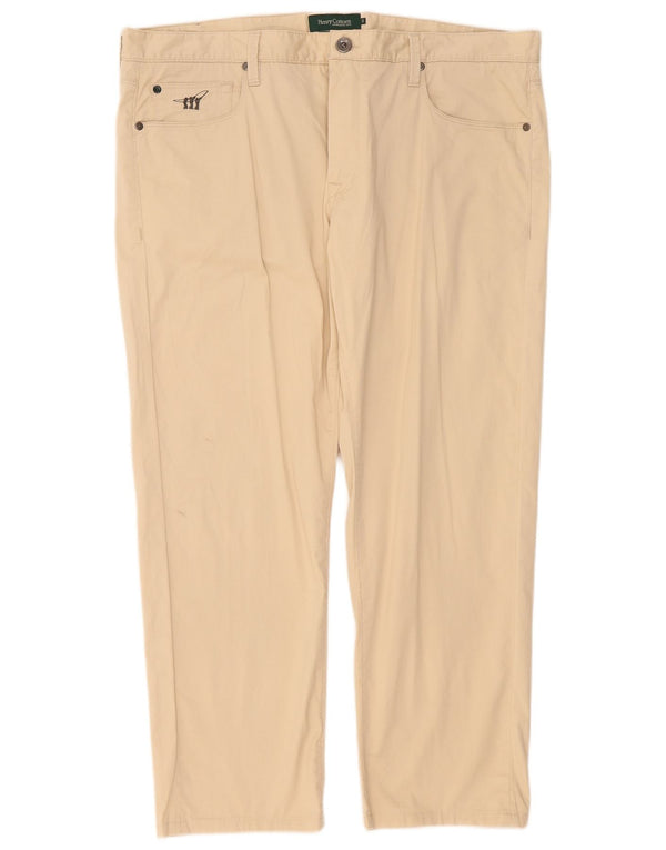 Henry Cottons Γυναικεία Slim Fit Casual Παντελόνι W40 L27 Μπεζ βαμβακερό
