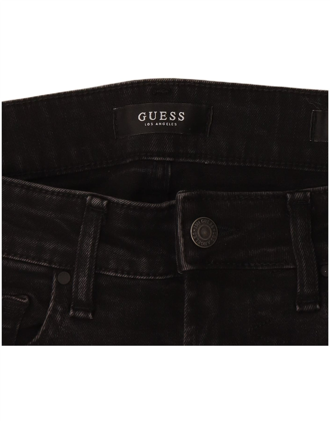 GUESS Γυναικείο Miami Super Skinny Jeans W30 L25 Μαύρο