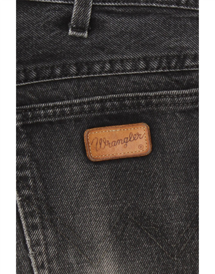Ανδρικό τζιν Wrangler ίσιο W30 L30 Μαύρο