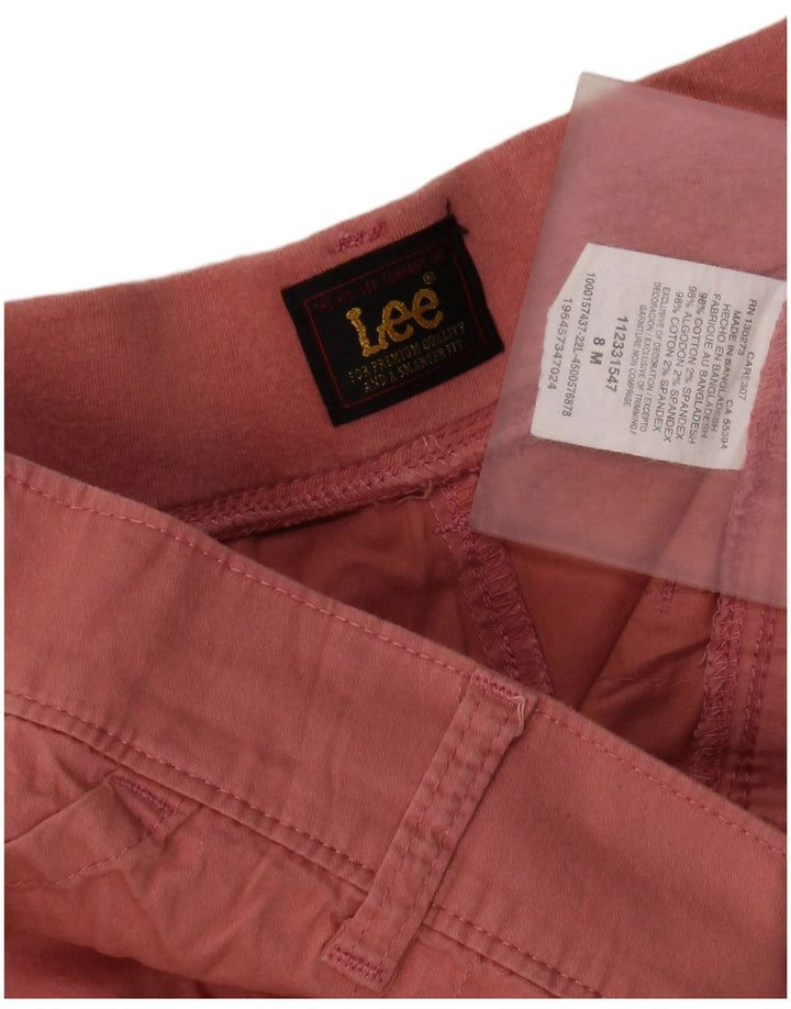 Γυναικείο σορτς Lee US 8 Medium W30 Ροζ Βαμβακερό