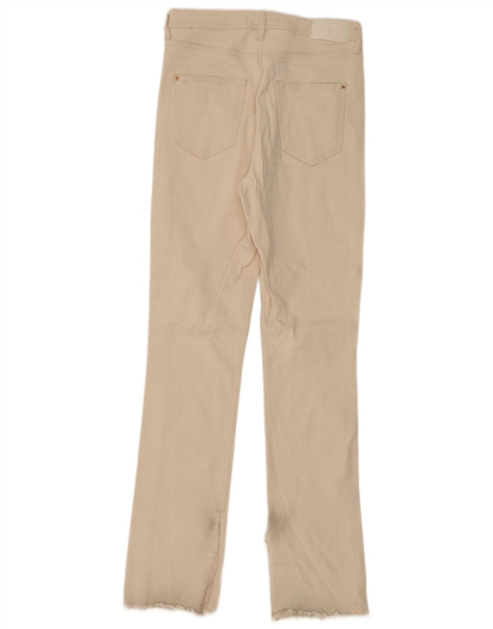 Zara Γυναικείο Slim Jeans EU 38 Small W28 L33 Off White