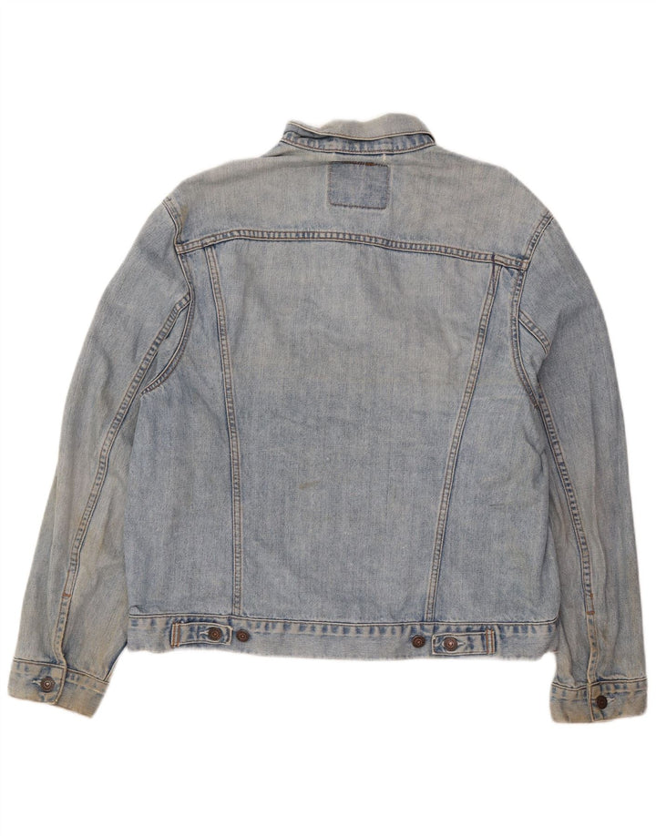 Ανδρικό τζιν μπουφάν Levi's UK 40 μεγάλο μπλε βαμβακερό