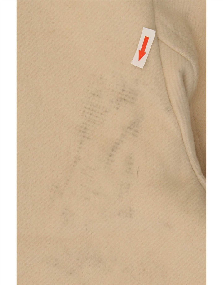 Zara Γυναικείο Oversized Πανωφόρι UK 16 Large Beige Polyester