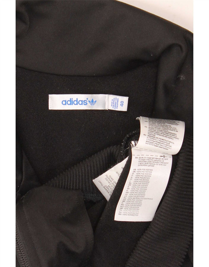 Γυναικεία αθλητική φόρμα γραφικών Adidas Top Jacket EU 40 Medium Black Polyester