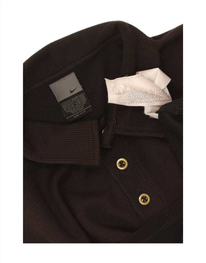 Ανδρικό μπλουζάκι Nike Dri Fit Polo XL με μαύρο στίγματα από πολυεστέρα