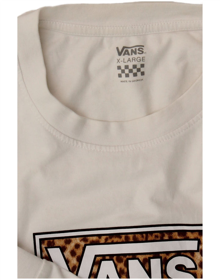 Ανδρικό Vans Graphic Top Μακρυμάνικο XL Λευκό