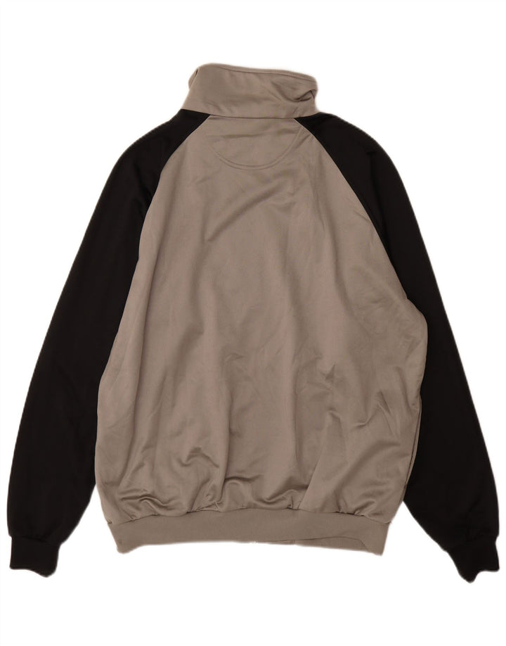 Ανδρική φόρμα Kappa Top Jacket Μεγάλο Γκρι Colourblock