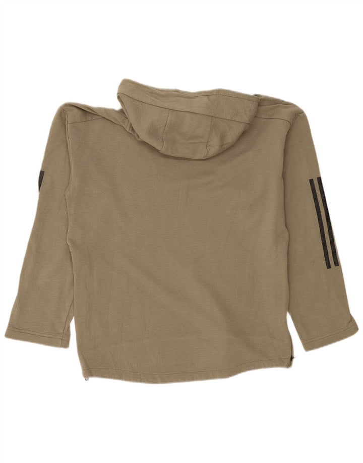 Adidas Ανδρικό Hoodie Jumper Μικρό Χακί