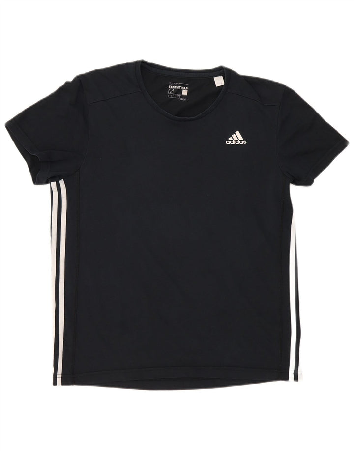 Ανδρικό T-Shirt Climalite Adidas Top Medium Μαύρο