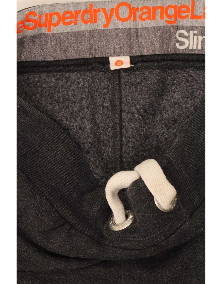 Ανδρική φόρμα Superdry Slim Παντελόνι Joggers Μικρό Γκρι Βαμβακερό
