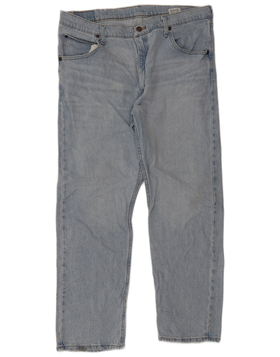 Ανδρικό τζιν Wrangler ίσιο W36 L29 Μπλε βαμβακερό