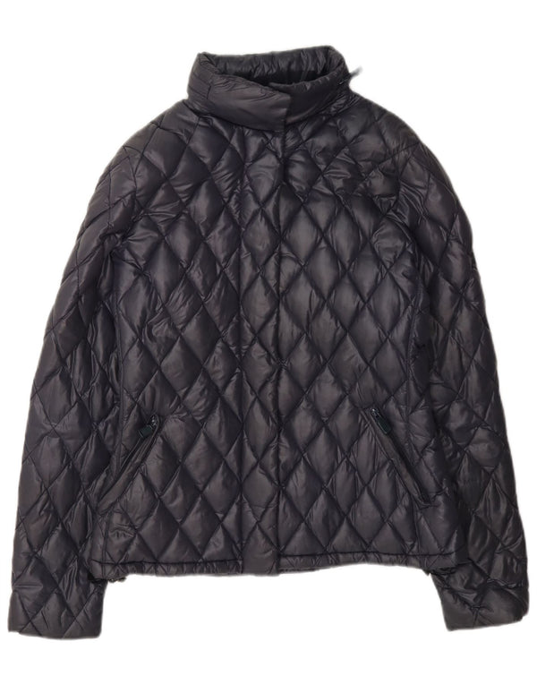 Aspesi Γυναικείο Καπιτονέ μπουφάν UK 10 Small Navy Blue Polyamide