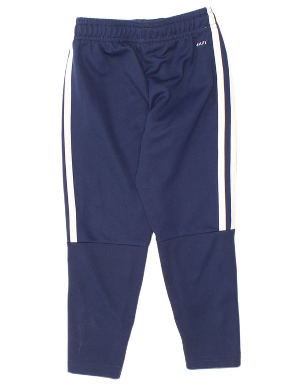 Παντελόνι αθλητικής φόρμας Adidas Boys Climalite 3-4 ετών Navy Blue Polyester