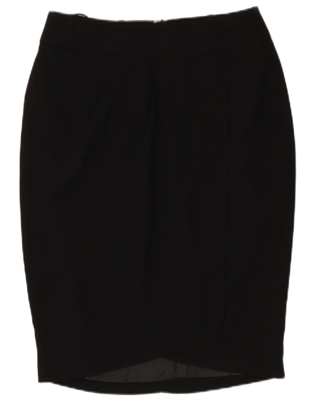 Marks & Spencer Γυναικεία Pencil Φούστα UK 12 Medium W30 Black Polyester