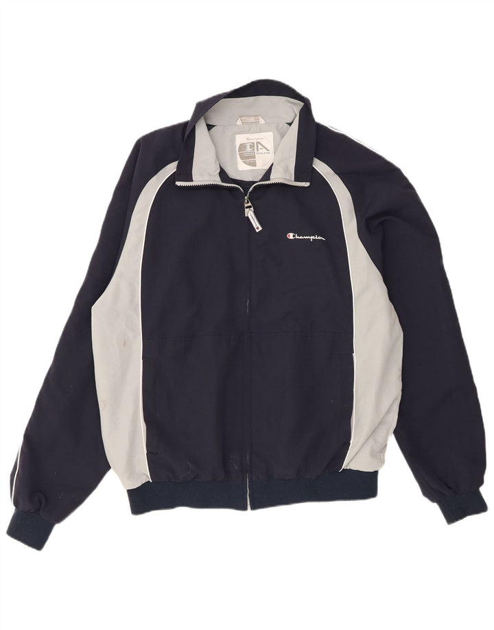 Ανδρική αθλητική φόρμα Champion Top Jacket Large Navy Blue Colorblock Polyester
