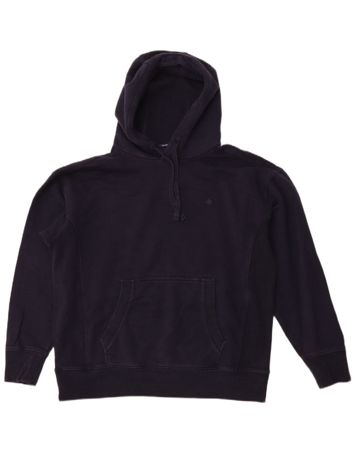 Ανδρικό GANT Relaxed Fit Hoodie Jumper XL Navy Blue Cotton